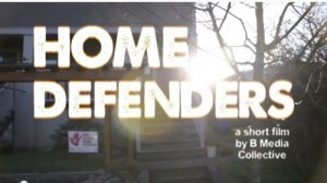 Home defenders is a short film about eviction resistance