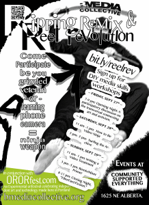 Reel Rev workshop infoposter